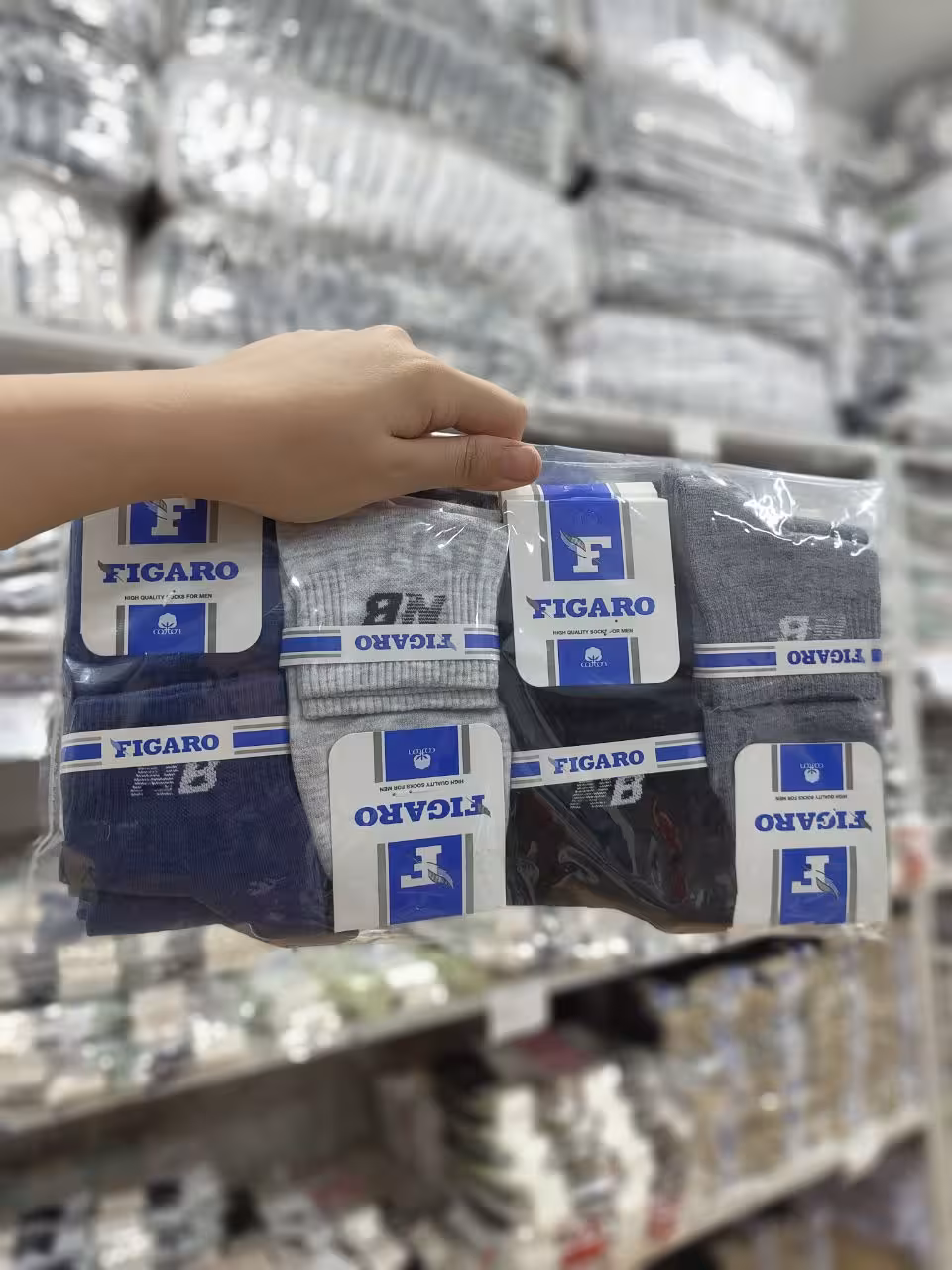 جوراب نیم ساق طرح نیو بالانس کد 2229