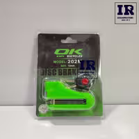 قفل دیسک سایز بزرگ 10mm برند OK سبز