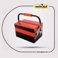 جعبه ابزار فلزی اتوماتیک 30 سانتی متر سه طبقه دنلکس مدل DH-1033