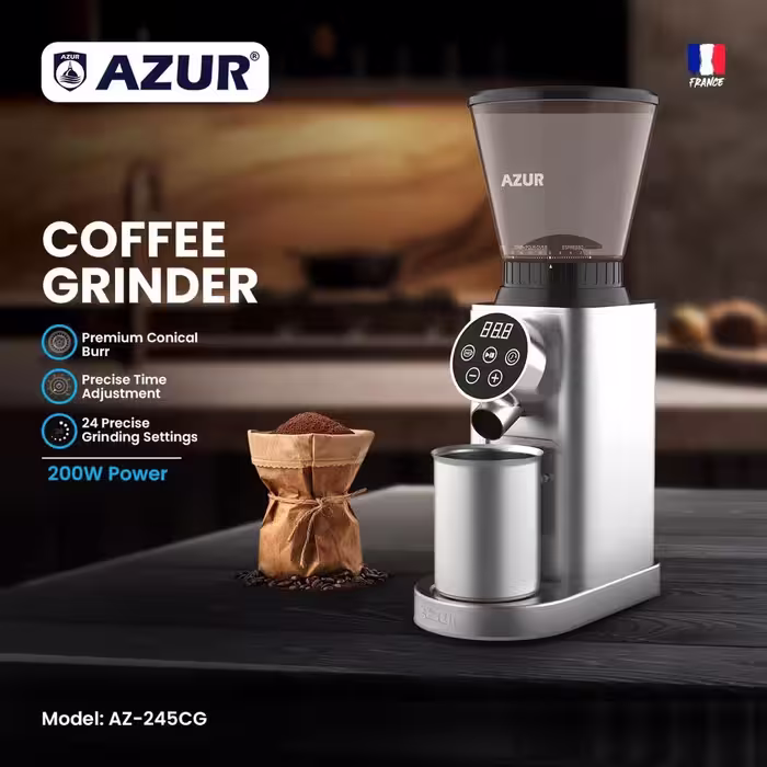 آسیاب قهوه آزور اصل تحت لیسانس فرانسه مدل AZUR AZ-245