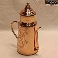 قهوه جوش دله مسی طرحدار مدل فلامینگ