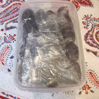 رطب مضافتی پاپلی  صادراتی بم (یک کارتن 12 بسته ای)