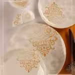 BVK بی وی کی  سرویس غذا خوری 6 نفره 29 پارچه زرد  VK717124