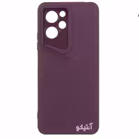 قاب ژله ای Porsche Design محافظ لنزدار مناسب برای Xiaomi Poco X5 Pro-بنفش