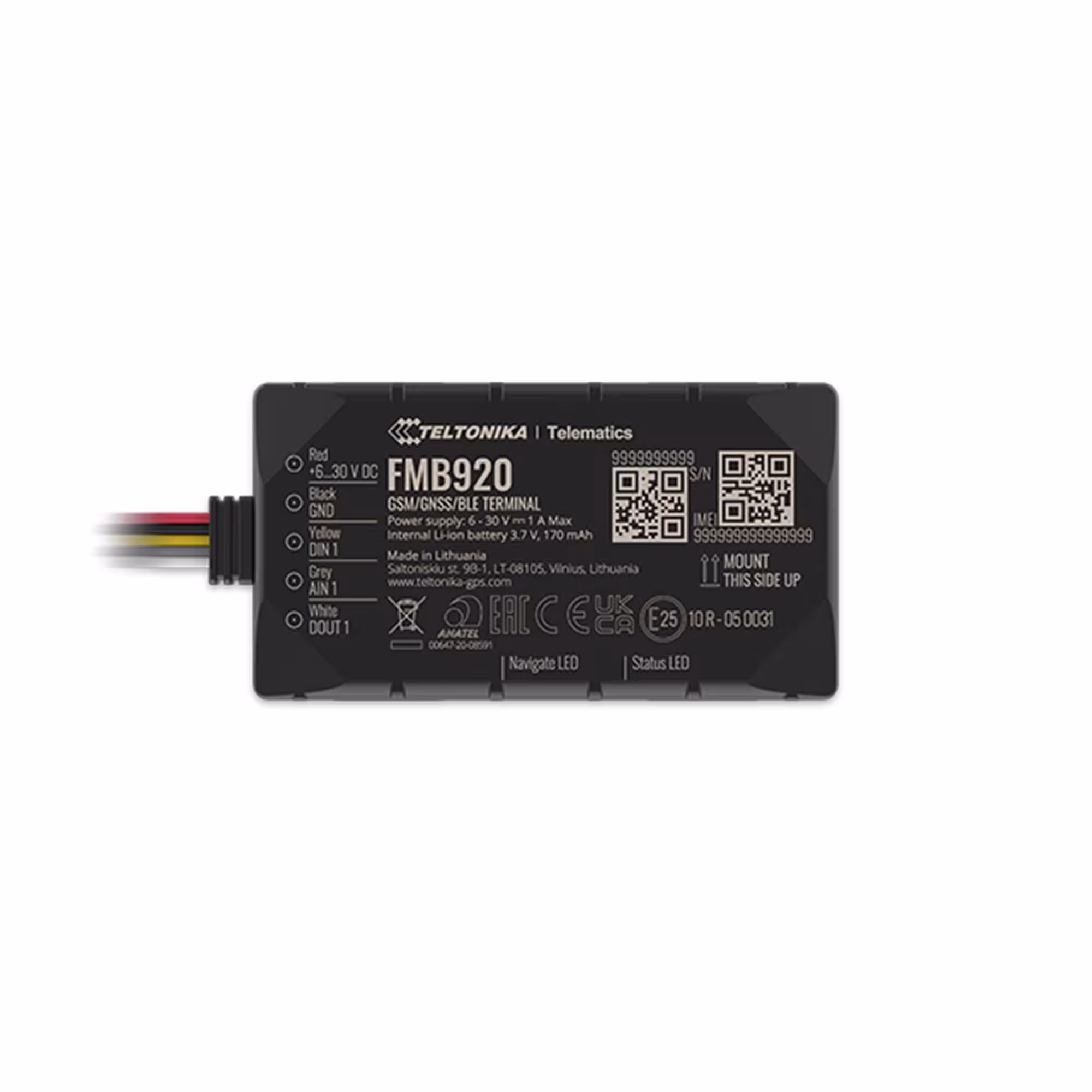 ردیاب خودرو تلتونیکا FMB920