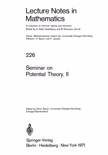 خرید و دانلود نسخه کامل کتاب Seminar on Potential Theory II