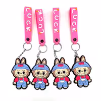 جاکلیدی سیلیکونی بند دار لبوبو پسرانه