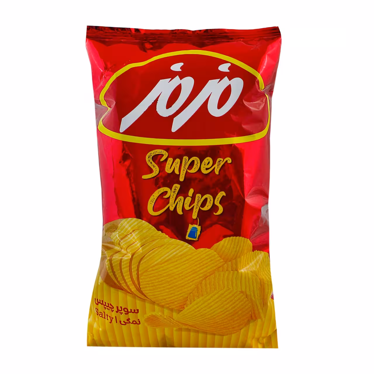 سوپر چیپس مزمز بسته 120 گرمی