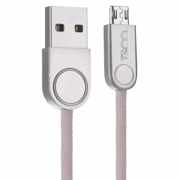 کابل تبدیل USB به microUSB تسکو مدل تی سی 46 به طول 1 متر