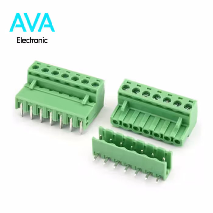 ترمینال فونیکس 7 پین رایت با فاصله پایه 5٫08 میلی متر