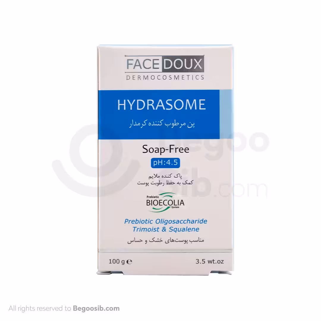 پن مرطوب کننده هیدرازوم فیس دوکس مناسب پوست های خشک و حساس 100 گرم