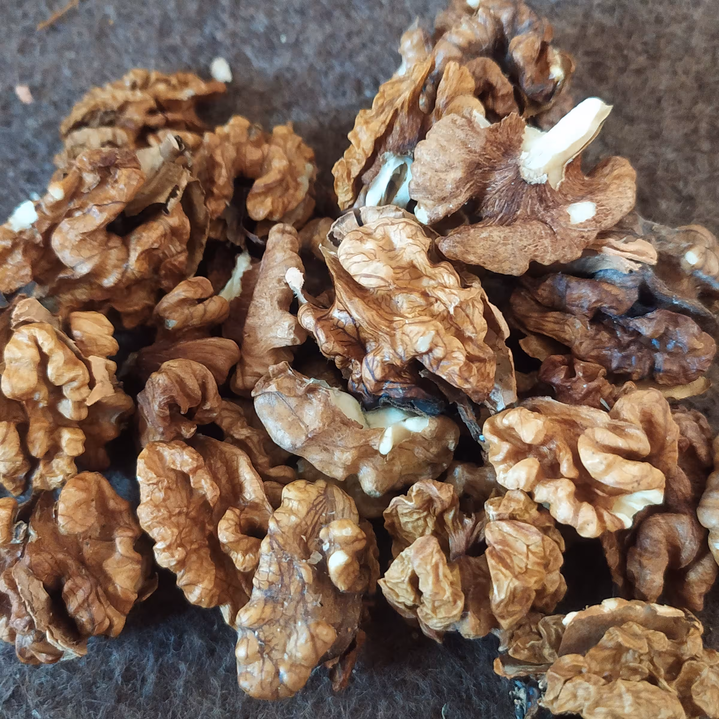 مغز گردوی فسنجون با مغز های سالم و محلی با طعم خیلی عالی که اگر یک بار امتحان کنی بازهم میخری   