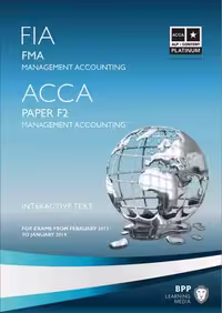 خرید و دانلود نسخه کامل کتاب ACCA F2 Management accounting (UK) FA 2012 Study text