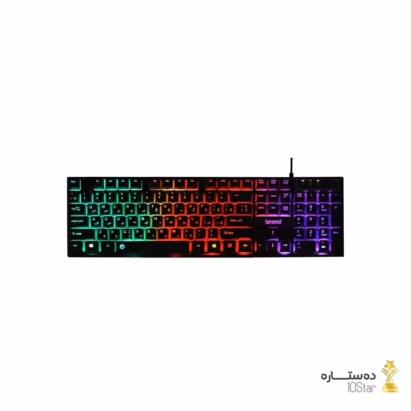 کیبورد بیاند مدل Beyond BK-7100 RGB