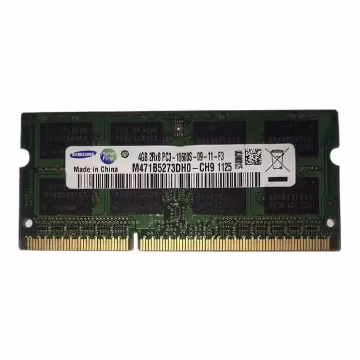 رم لپ تاپ DDR3 تک کاناله 1333 مگاهرتز سامسونگ مدل PC3-10600 ظرفیت 4 گیگابایت | کالا مکس
