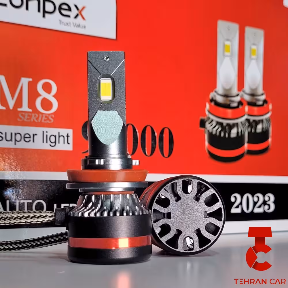 لامپ هدلایت M8 پایه 9006