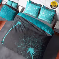 سرویس لحاف روتختی 2 نفره چاپی تنسل برند ترکاز(Turkaz) کد 2043