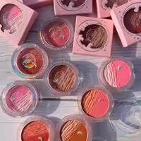 رژ گونه طرح ماه