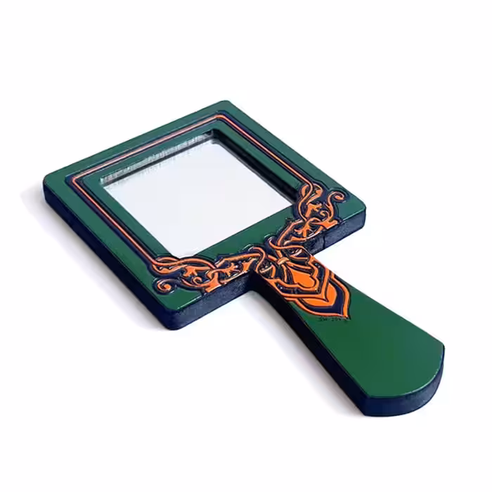 آینه دستی چوبی دستساز کد MH1011