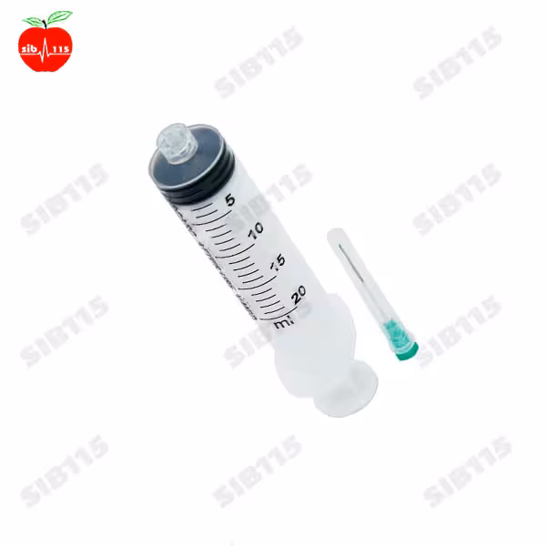 سرنگ 20 سی سی لوئرلاک ورید | فروشگاه اینترنتی سیب 115