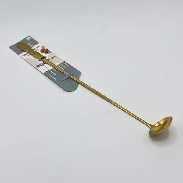 قاشق همزن پارچ طلایی