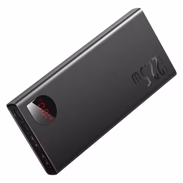 پاور بانک 10000 فست شارژ 22.5 وات بیسوس Baseus Adaman Metal Digital Display 10000mAh PPAD000001