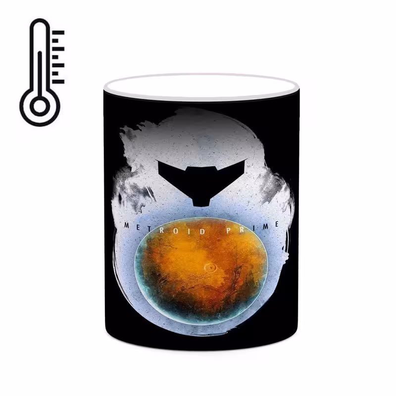 ماگ حرارتی چیتوکالا مدل بازی متروید پرایم Metroid Prime کد mgh29555