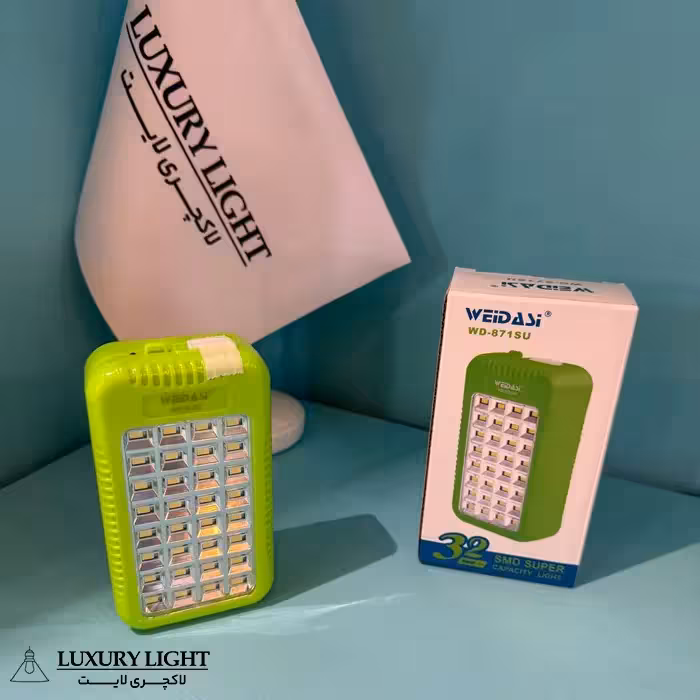چراغ اضطراری شارژی ویداسی مدل WD-871SU