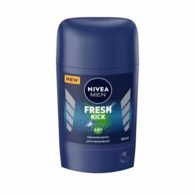 استیک ضد تعریق مردانه نیوآ NIVEA مدل FRESH KICK حجم 50 میلی لیتر