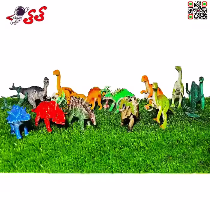 فیگور دایناسور اسباب بازی پارک ژوراسیک بسته بندی ست 12 عددی DINOSAUR WORLD PLAYS SET 291