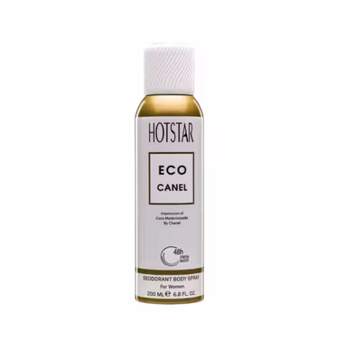 اسپری ادکلنی زنانه هات استار مدل شنل کوکو مادمازل (Eco Canel) حجم 200 میل - Hotstar