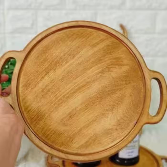 سینی 2 دسته گرد