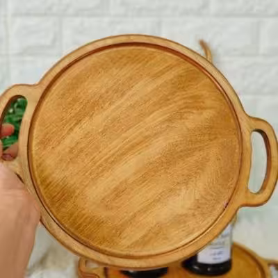 سینی 2 دسته گرد