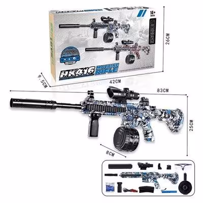 تفنگ بازی  تیر ژله ای MK416