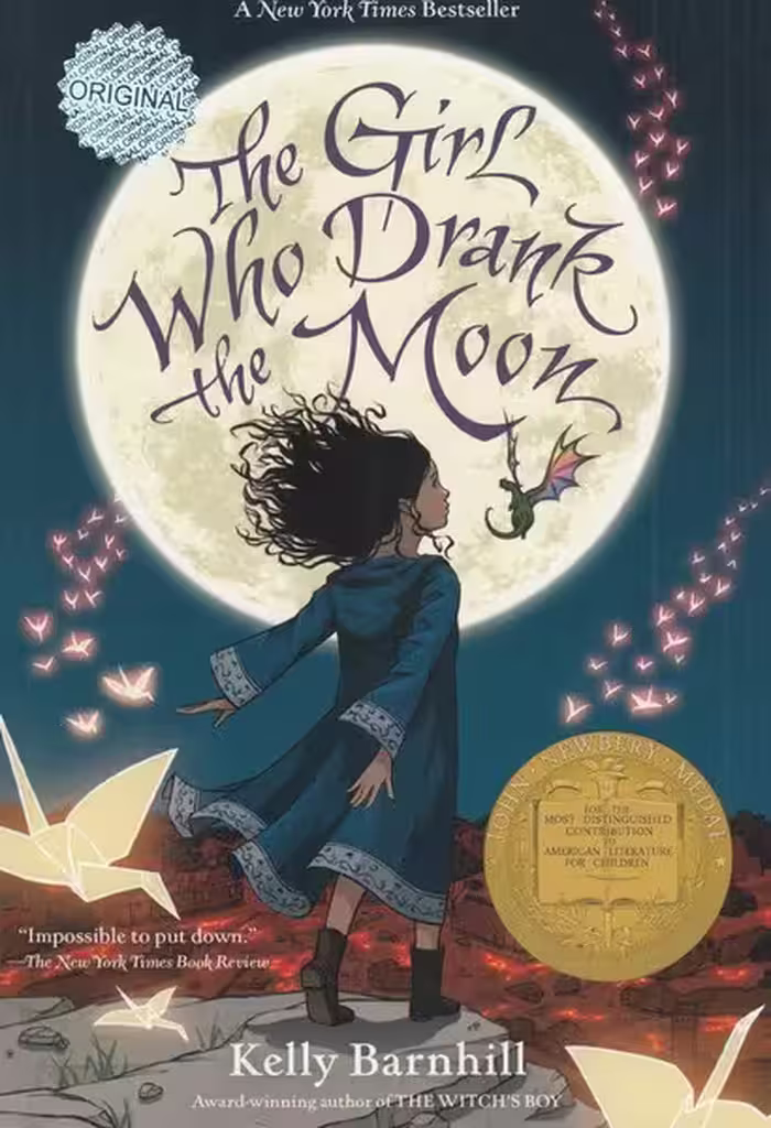 THE GIRL WHO DRANK THE MOON دختری که ماه را نوشید | نشر چشمه رشت