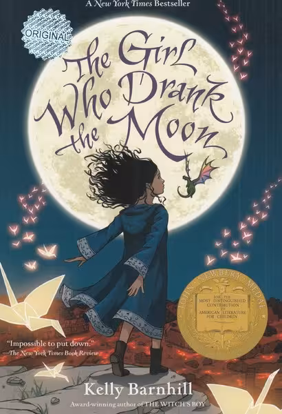 THE GIRL WHO DRANK THE MOON دختری که ماه را نوشید | نشر چشمه رشت