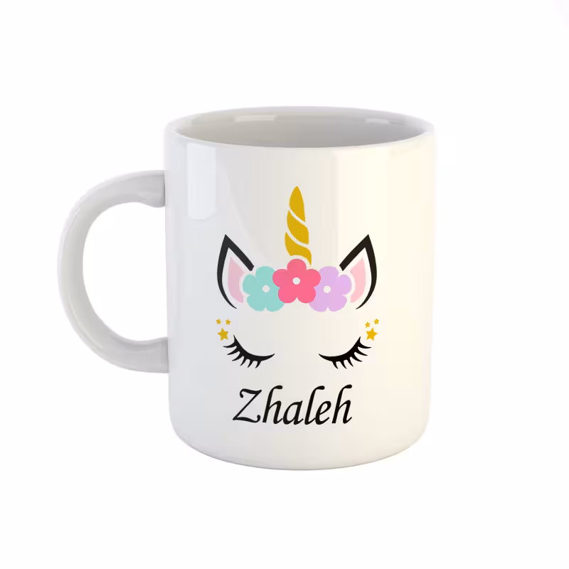 خرید ماگ-لیوان  اسم ژاله  unicorn کد 200