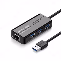 هاب 3 پورت USB 3.0 با پورت LAN یوگرین مدل 20265