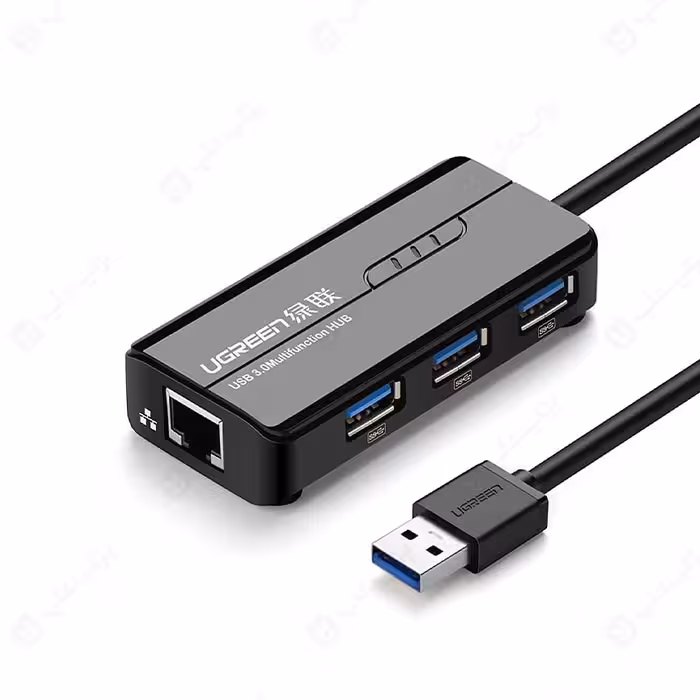 هاب 3 پورت USB 3.0 با پورت LAN یوگرین مدل 20265