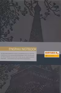 دفتر یادداشت خط دار ENGRAV (طرح برج ایفل،مشکی)،(ترمو) - ناشربوک | خرید آنلاین کتاب