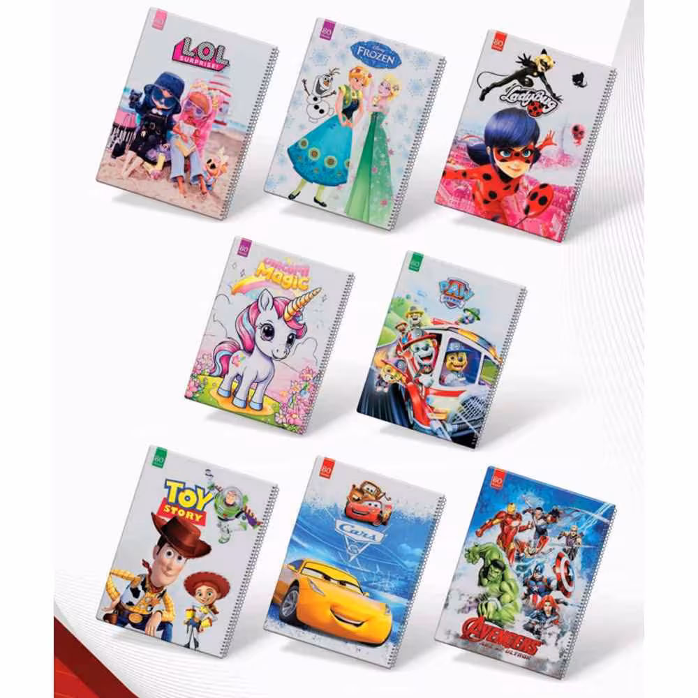 دفتر80برگ سیمی طلقی فانتزی عرش کد19