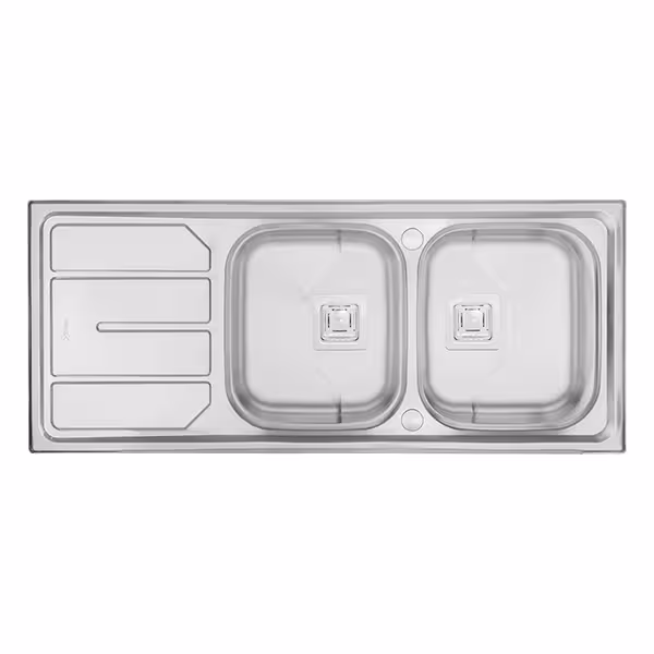 سینک ظرفشویی درسا مدل DS 3317-120 نیمه فانتزی توکار