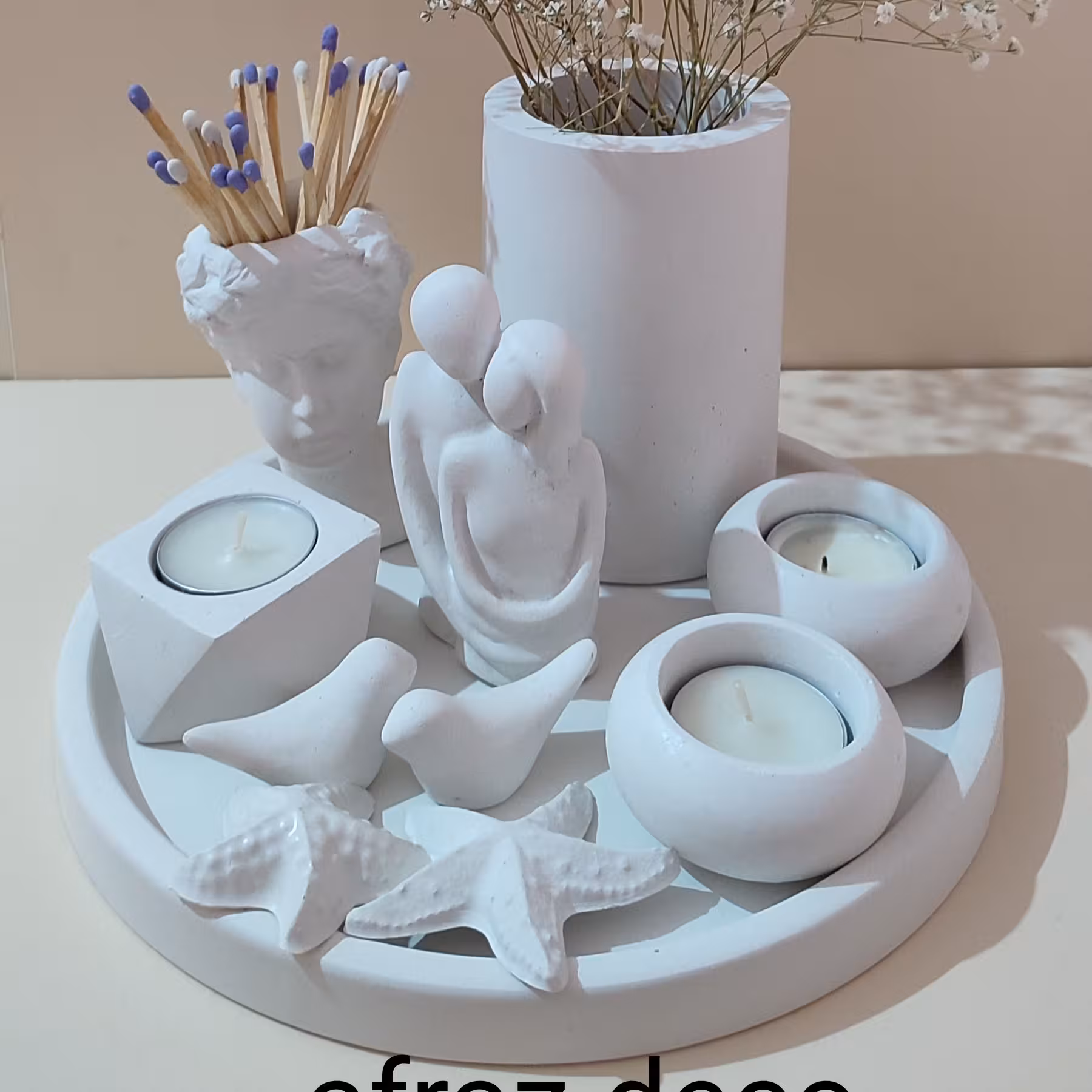 ست دکوری سنگی 