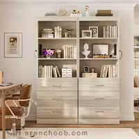 کتابخانه چوبی