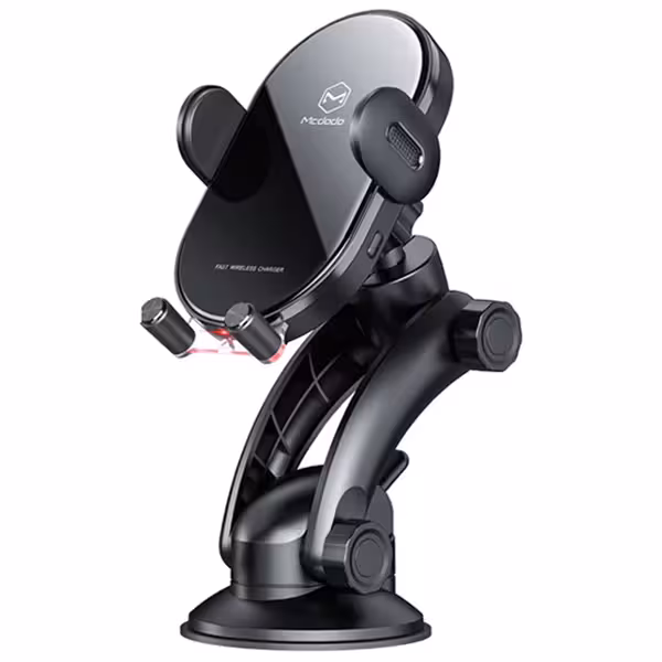 هولدر و شارژر وایرلس چند کاره هوشمند مک دودو Mcdodo CH-7620 Intelligent Air Mount توان 15 وات