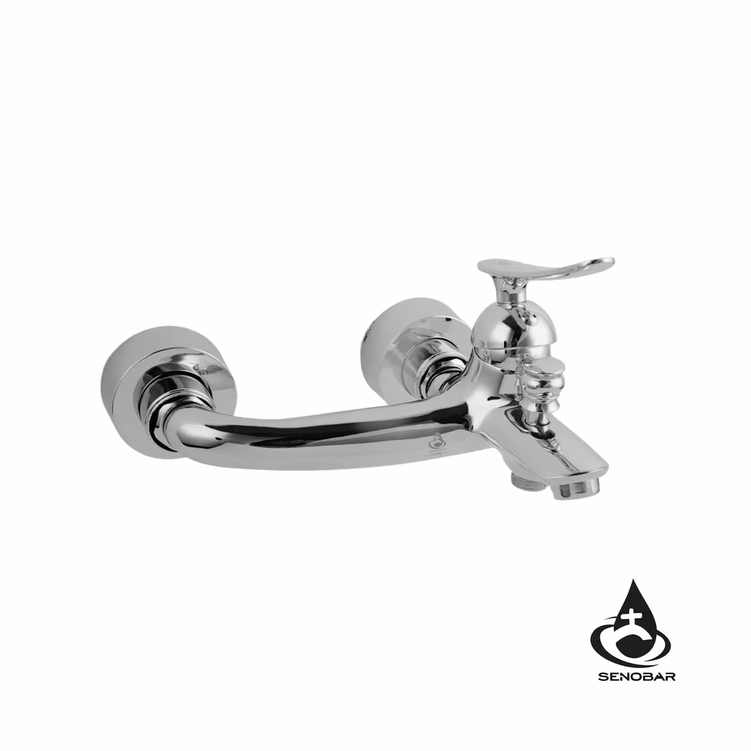 شیر حمام آرچر کروم