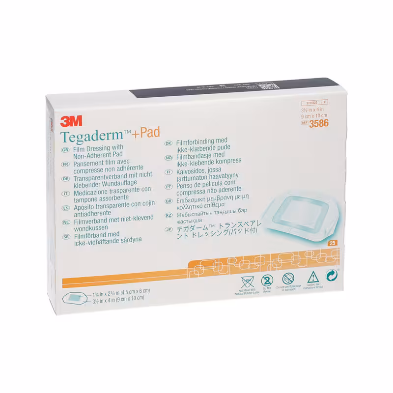 پانسمان آماده تری ام مدل Tegaderm 3586 بسته 25 عددی
