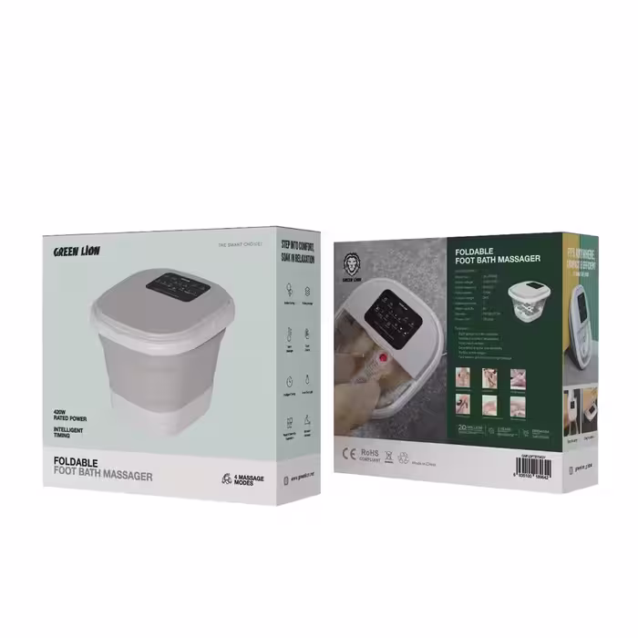 ماساژور تاشو حمام پا گرین Green lion Foot Bath Massager