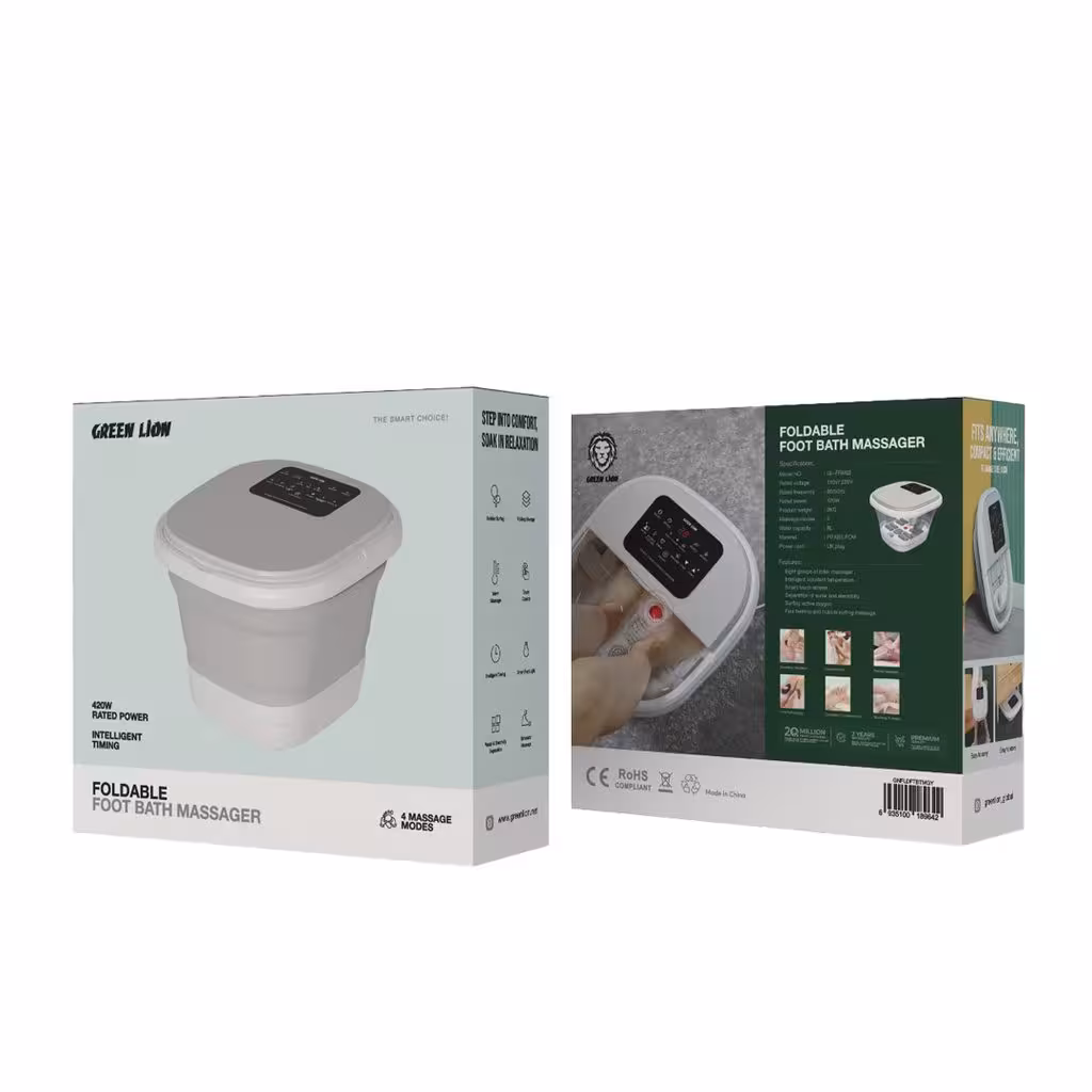 ماساژور تاشو حمام پا گرین Green lion Foot Bath Massager