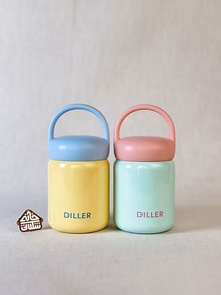 مینی فلاسک دسته دار کیوت برند DILLER کد002954